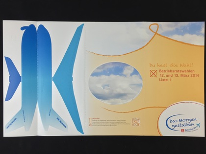 Individueller Info-Flyer zur Betriebsratswahl der IG Metall