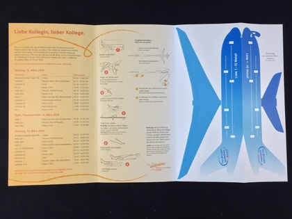Individueller Flyer mit Informationen zur Betriebsratswahl der IG Metall
