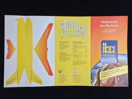 Individuell gestaltete Messeeinladung zur IBA München